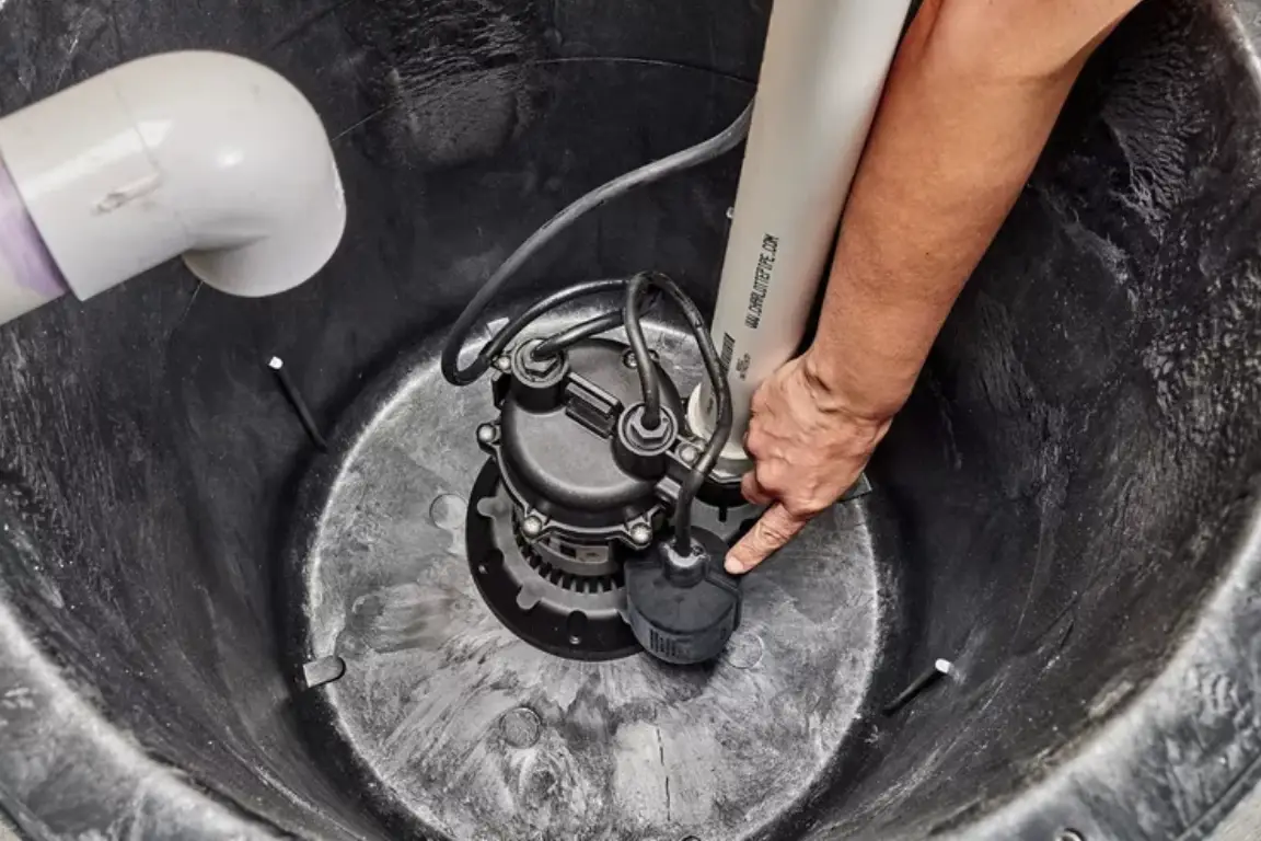 Sump pump repair
